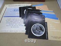 Lincoln Mint 36 Silver Coin Booklet The Legacy Of John Fitzgerald Kennedy Jfk