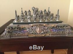 Lord of the Rings Chess Set Franklin Mint (No Box)