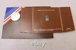 Lot of 12 Franklin Mint Sterling Silver Items Mini Plates, Stamps, Coins & More
