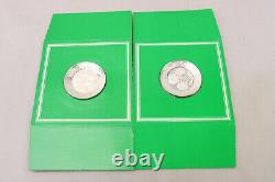 Lot of 12 Franklin Mint Sterling Silver Items Mini Plates, Stamps, Coins & More