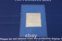 Lot of 12 Franklin Mint Sterling Silver Items Mini Plates, Stamps, Coins & More