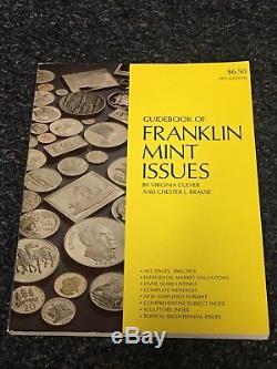 Lot of 1974-1982 Guidebook of Franklin Mint Issues Coin Silver Bar plates guide