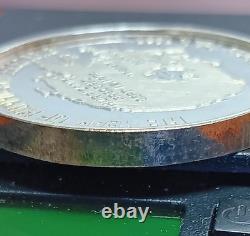 Mardi Gras POLKA DOT Parade 1980 The Year Of The Hurricane 1 oz. 999 Silver