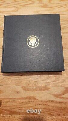 Matched 1973 President Nixon Official Inaugural 4 Medal Set Silver / Bronze