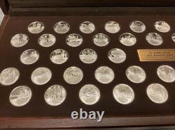 Medallic History 50 Coin Set American Revolution Limited Edition Solid Sterling