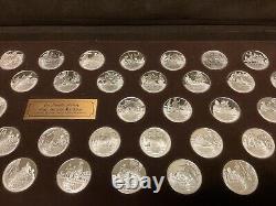 Medallic History 50 Coin Set American Revolution Limited Edition Solid Sterling