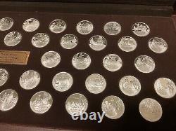 Medallic History 50 Coin Set American Revolution Limited Edition Solid Sterling