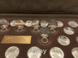 Medallic History 50 Coin Set American Revolution Limited Edition Solid Sterling