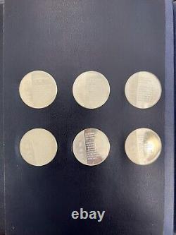 Medallic History Of Medicine Silver 60 Coins- Ms01