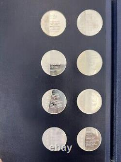 Medallic History Of Medicine Silver 60 Coins- Ms01