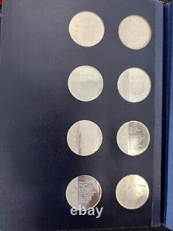 Medallic History Of Medicine Silver 60 Coins- Ms01