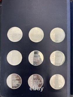 Medallic History Of Medicine Silver 60 Coins- Ms01