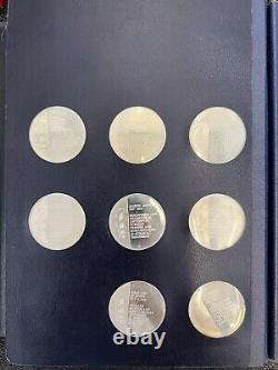 Medallic History Of Medicine Silver 60 Coins- Ms01