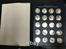 Medallic History of Science (52/100) Sterling Silver Partial Set 925 32.2 oz