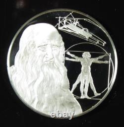 Medallic History of Science (52/100) Sterling Silver Partial Set 925 32.2 oz