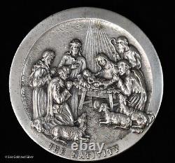 Medallic History of The Life of Christ 4-Medal Set 999+ Silver in Original Box