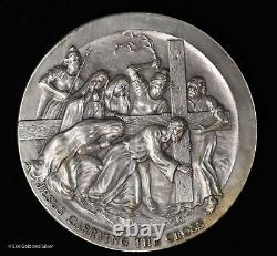 Medallic History of The Life of Christ 4-Medal Set 999+ Silver in Original Box