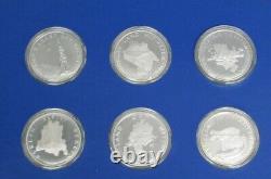 Medals Of The 11 German States Sterling Silver Proof Medallion Set Franklin Mint