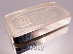 Merchants National Bank Mobile Alabama Franklin Mint 2oz 925 Silver bar C2924