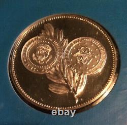 NIXON-AGNEW Sterling Silver Commemorative Medal 1970