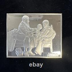 NORMAN ROCKWELL Fondest Memories THE PATIENT 3 Troy oz. 1500 Grains. 925