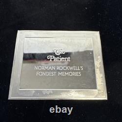NORMAN ROCKWELL Fondest Memories THE PATIENT 3 Troy oz. 1500 Grains. 925