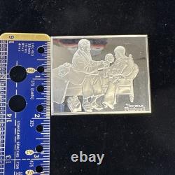NORMAN ROCKWELL Fondest Memories THE PATIENT 3 Troy oz. 1500 Grains. 925