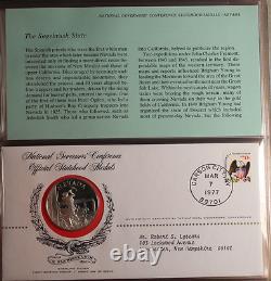 National Governors Conference 50x 0.61 oz 30.5 Oz ASW Silver Proof Medal Set GEM