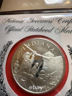 National Governors' Conference Official Bicentennial Medals-50 Sterling Silver