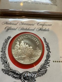 National Governors' Conference Official Bicentennial Medals-50 Sterling Silver