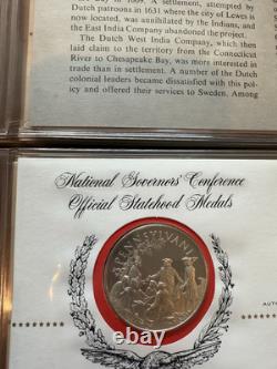 National Governors' Conference Official Bicentennial Medals-50 Sterling Silver