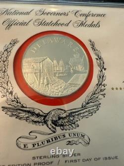 National Governors' Conference Official Bicentennial Medals-50 Sterling Silver