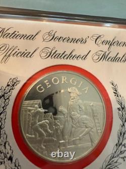 National Governors' Conference Official Bicentennial Medals-50 Sterling Silver