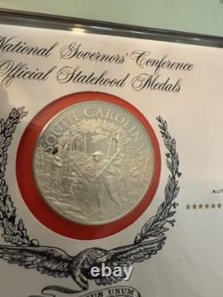 National Governors' Conference Official Bicentennial Medals-50 Sterling Silver