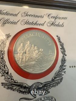 National Governors' Conference Official Bicentennial Medals-50 Sterling Silver