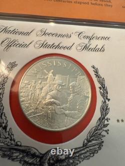 National Governors' Conference Official Bicentennial Medals-50 Sterling Silver