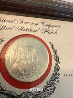 National Governors' Conference Official Bicentennial Medals-50 Sterling Silver