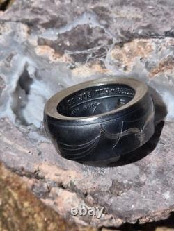 Nevada Bicentennial Sterling Silver Coin Ring. 925 Handcrafted Band