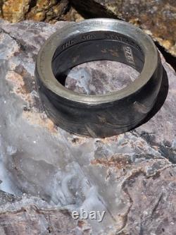 Nevada Bicentennial Sterling Silver Coin Ring. 925 Handcrafted Band