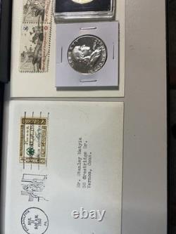 Nice Assortment Of Franklin Mint Coins Stamps And First Day Issue Stamps