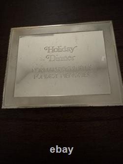 Norman Rockwell Fondest Memories Sterling Silver 99.4 grams Scrap Silver
