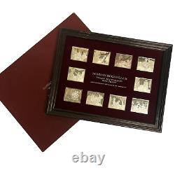 Norman Rockwell's Favorite Moments Mark Twain 10pc Proof Set Sterling Silver