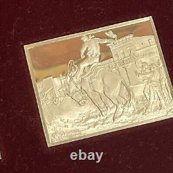 Norman Rockwell's Favorite Moments Mark Twain 10pc Proof Set Sterling Silver