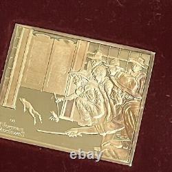 Norman Rockwell's Favorite Moments Mark Twain 10pc Proof Set Sterling Silver