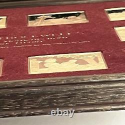 Norman Rockwell's Favorite Moments Mark Twain 10pc Proof Set Sterling Silver