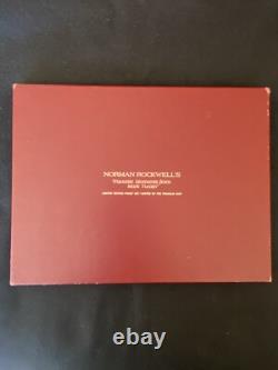 Norman Rockwell's Favorite Moments Mark Twain Limited Edition Proof Set STERLING