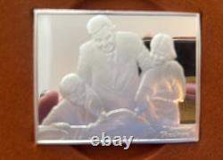 Norman Rockwell's Fondest Memories 1st Ed 10 Proof Set Pure. 925 Bars
