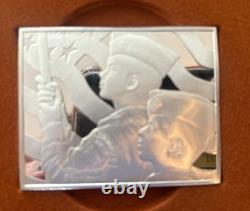 Norman Rockwell's Fondest Memories 1st Ed 10 Proof Set Pure. 925 Bars