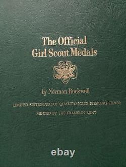 Norman Rockwell's Limited Edition Solid Sterling Silver Medallion Set