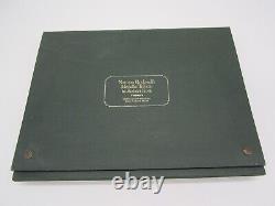 Norman Rockwell's Medallic Tribute To Robert Frost L/e Proof Set Sterling Silver